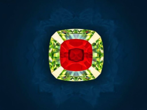 Carats Stunning Pair of Rubellite Tourmaline Gemstones